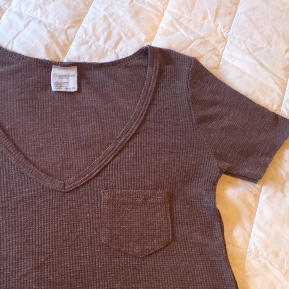 Purple tee shirt